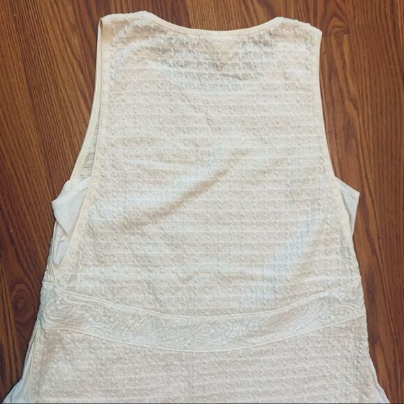 ANTHROPOLOGIE Deletta Ivory Embroidered Top Small - Picture 14 of 16